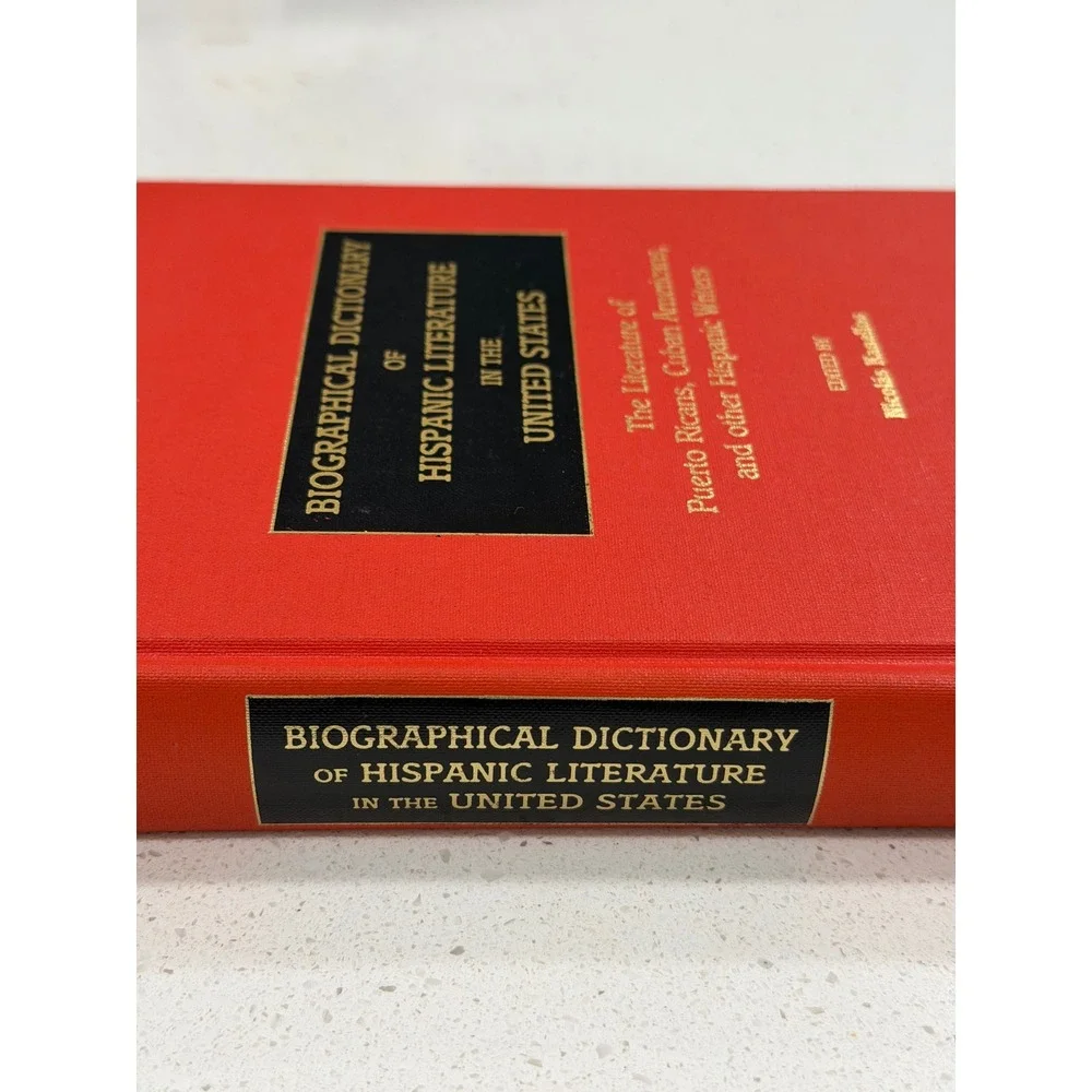 Biographical Dictionary of Hispanic Literature in the United States Kanellos Red